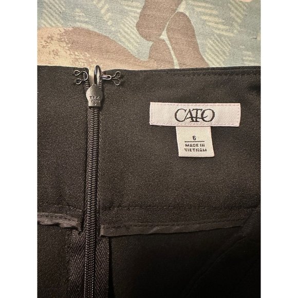 5 FOR $15 Cato black size 6 skirt - Picture 3 of 3